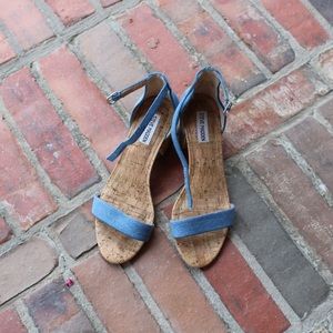 Steve Madden Denim Heel Sandals